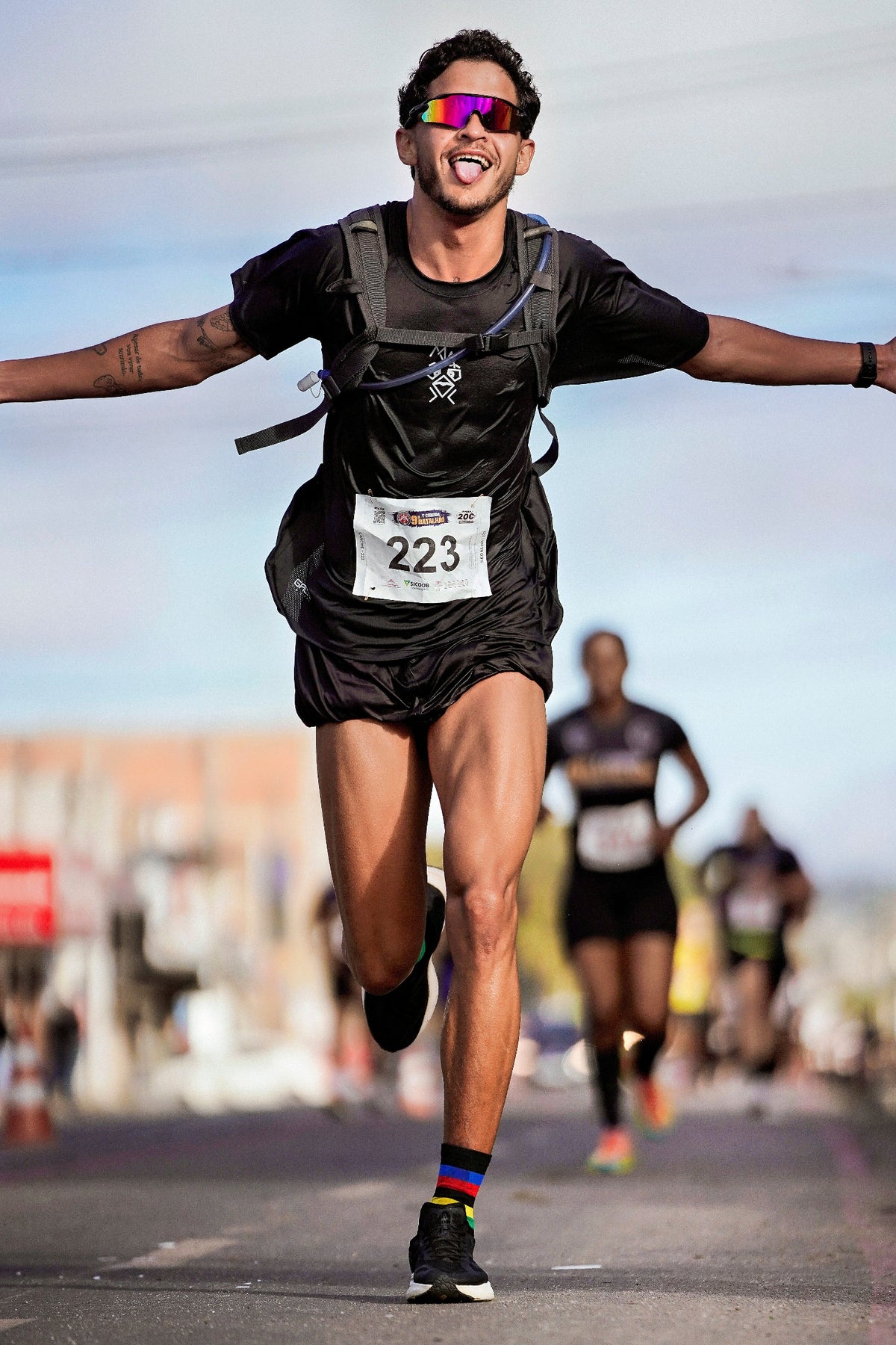 BRUSA dry-fit Unissex – PRETA